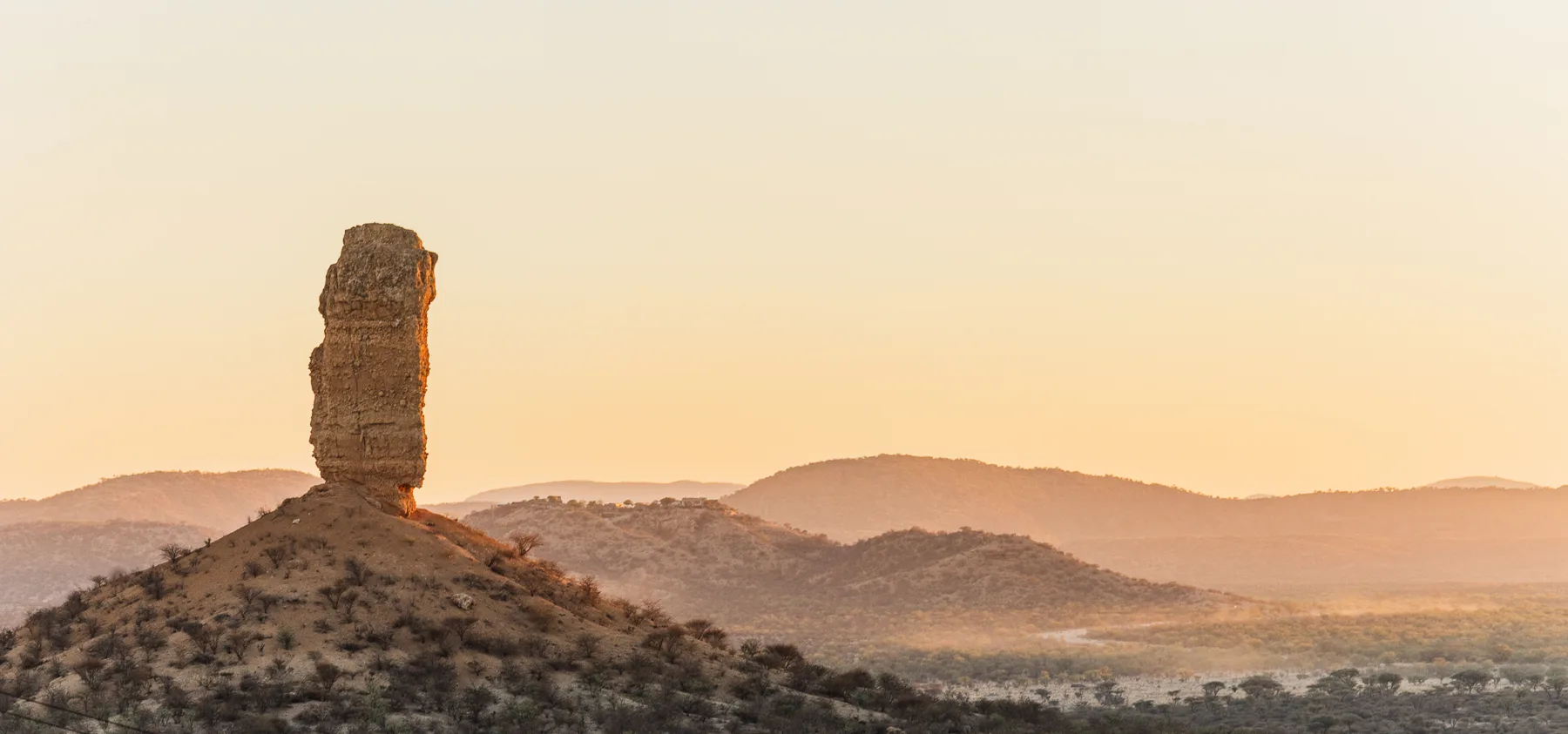 Vingerklip at sunrise