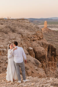 A Vingerklip elopement - namibia